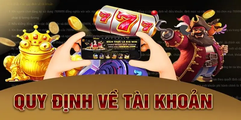 Quy định về tài khoản thành viên 